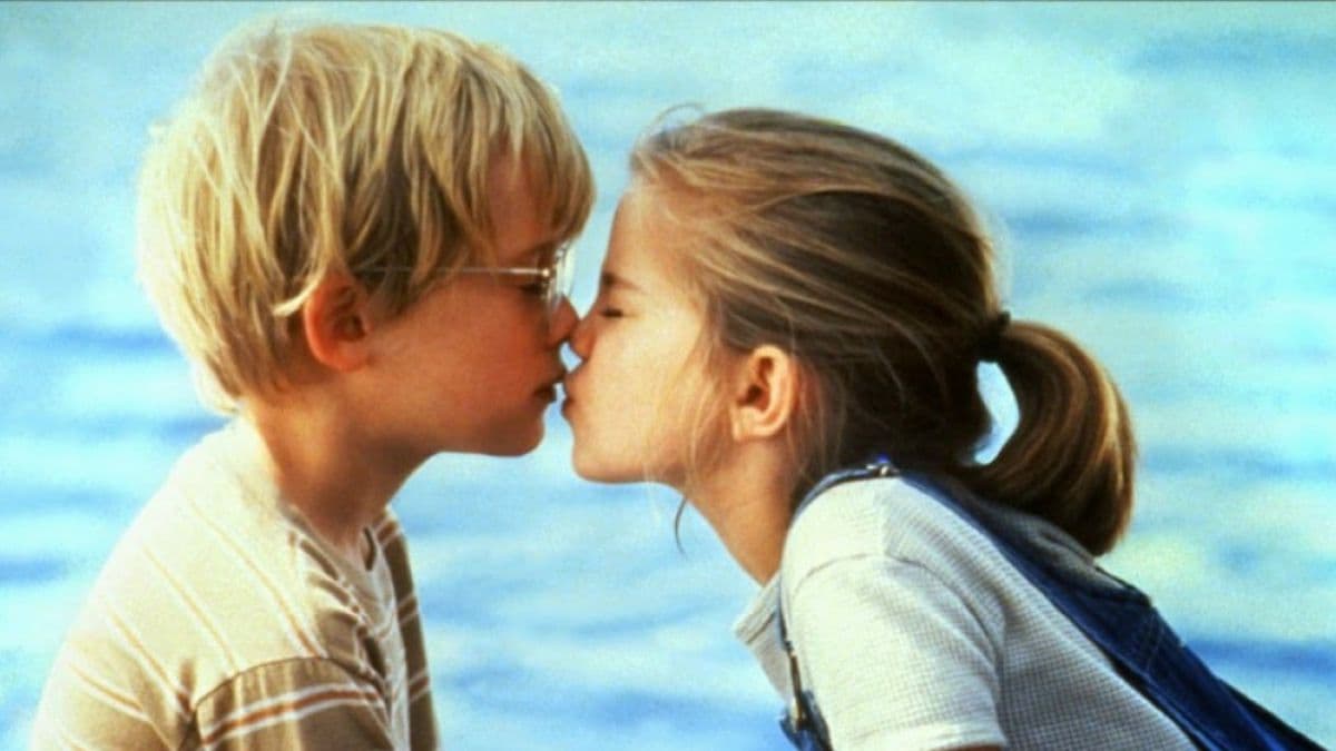'Vada' y su amigo 'Thomas' se besaron por primera vez a los 11 años (FOTO: Columbia Pictures)