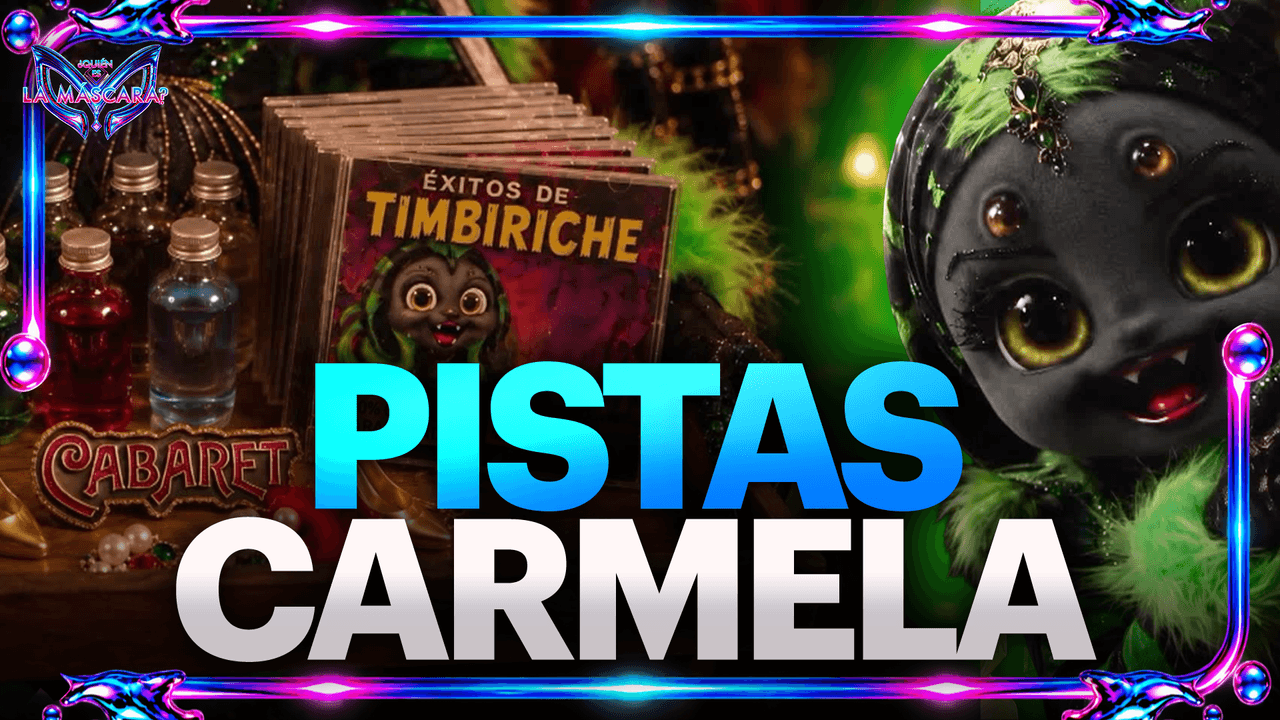 Carmela Tarantela se la pasa patinando con sus ocho patas y es la que abre el telón del cabaret