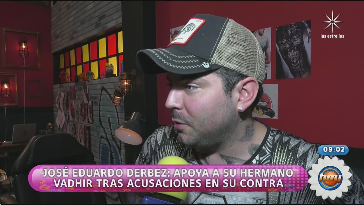 José Eduardo Derbez se entera en plena entrevista del supuesto delito de Vadhir Derbez: así reacciona en Hoy