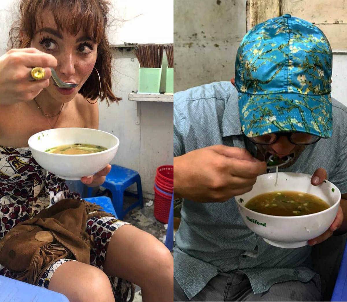 Los conductores compartieron fotografías similares en redes sociales