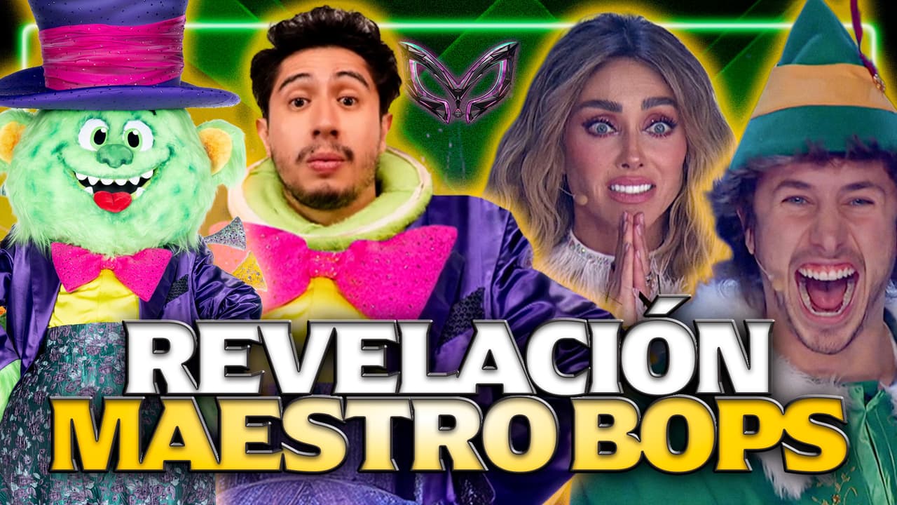 ¡FUERA MÁSCARA! Daniel Sosa es Maestro Bops, EL CUARTO LUGAR de ¿Quién es la Máscara? 2025