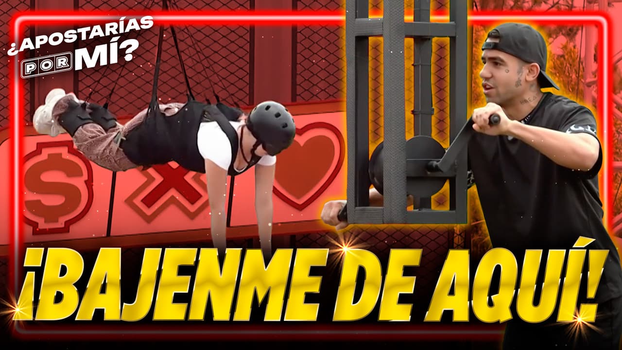 ¡BAJAAAN! Laysha se estresa en el desafío de parejas pero lo logran