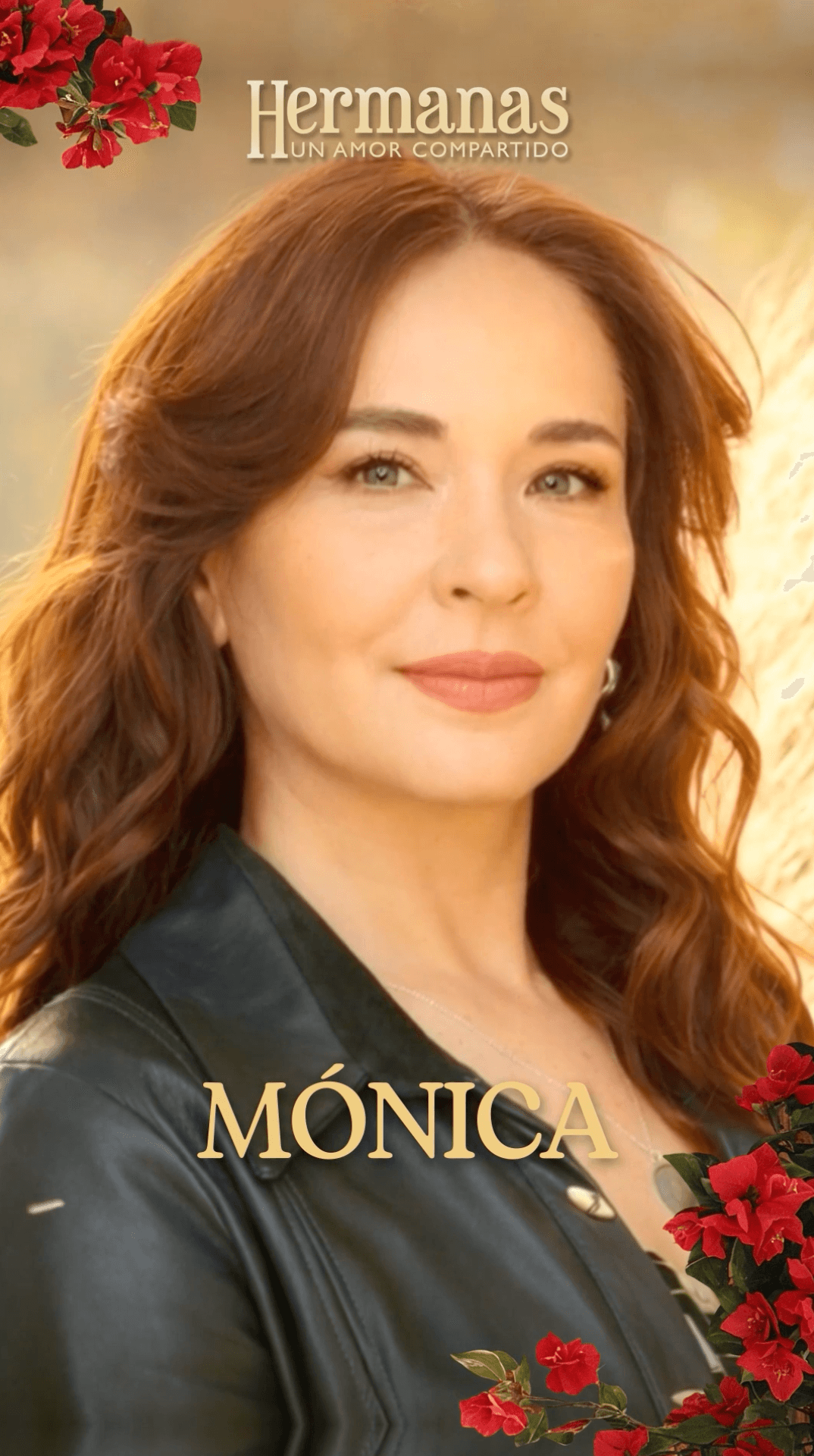 Ellas son Mónica en Hermanas, un amor compartido