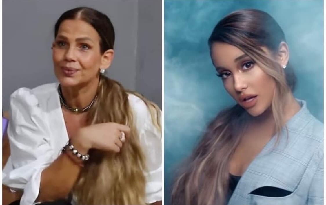 Este característico peinado de Ariana Grande también lo ha utilizado Niurka. Curiosamente, también combinando tonos rubios y castaños.