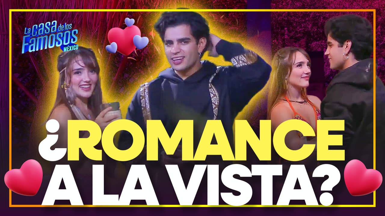 Elaine y Aarón se conocen más en la segunda fiesta de La Casa de los Famosos México