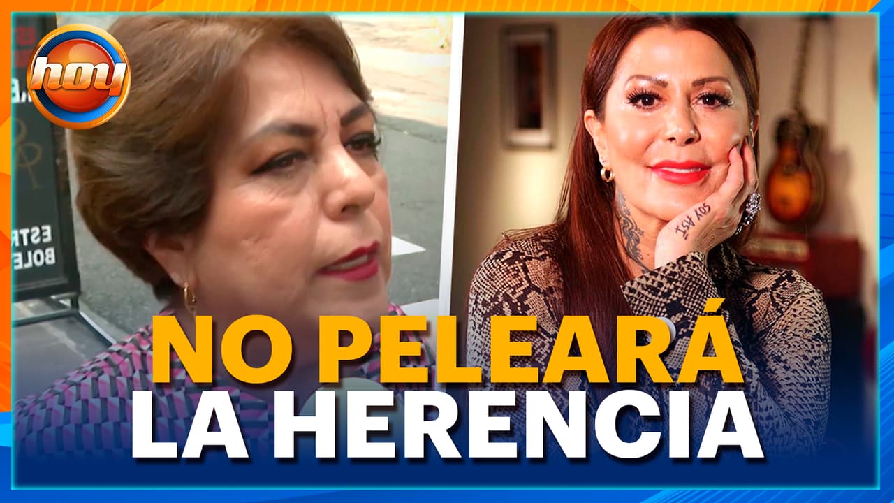Efigenia Ramos evita hablar de supuestos problemas con Alejandra Guzmán