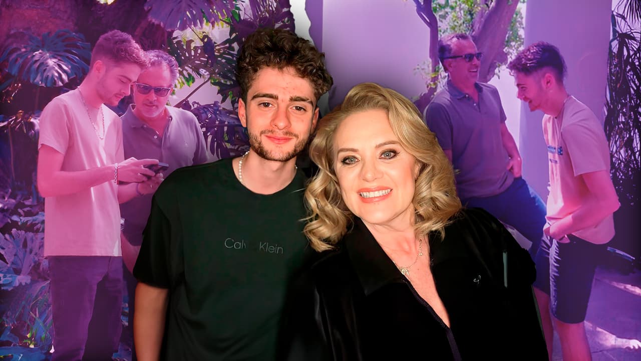 El hijo de Erika Buenfil ya convive con su papá, ¿son muy parecidos?