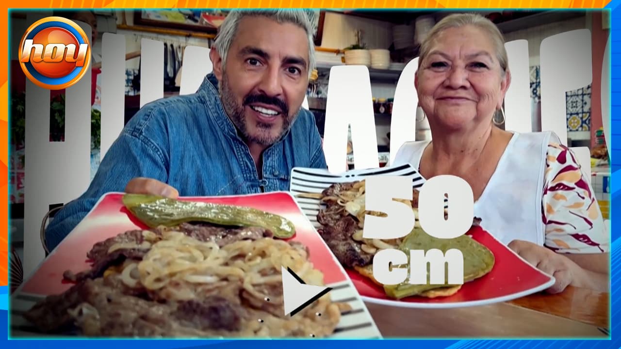 Angelita prepara DELICIOSOS huaraches de 50 CM con manteca