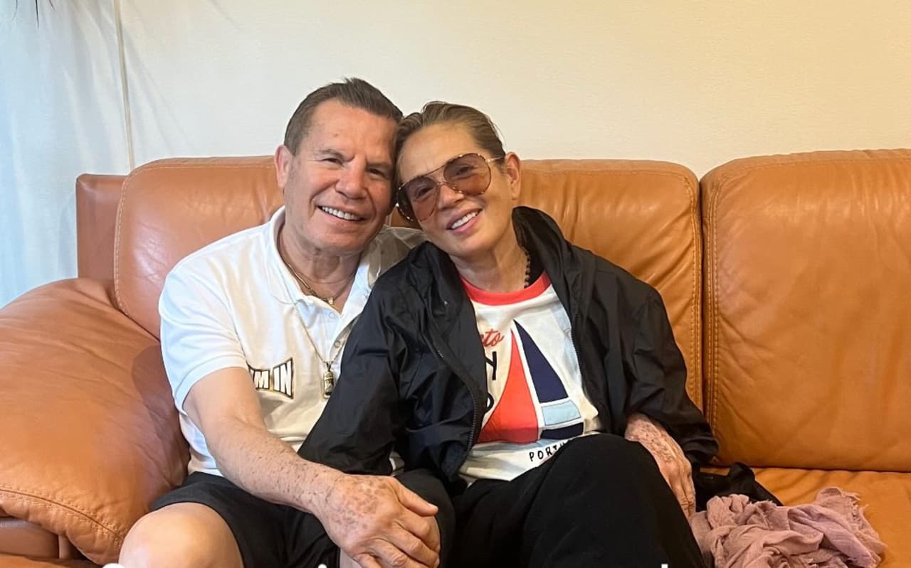 Julio César Chávez se encuentra con Yolanda Andrade y envía contundente mensaje sobre su salud