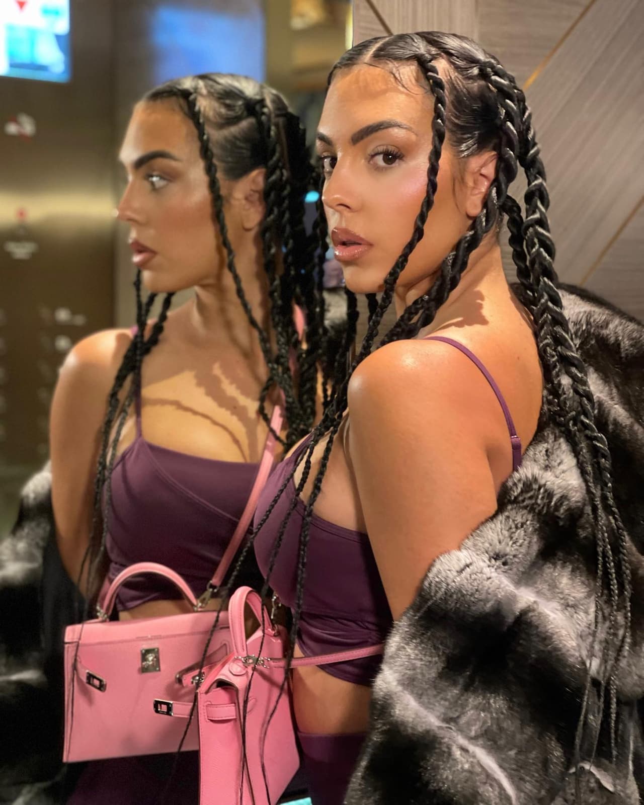 Georgina Rodríguez y la foto que delataría que apoya a Clara Chía sobre Shakira