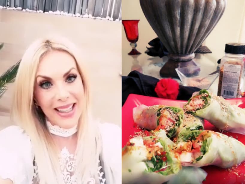 Lorena Herrera ha cocinado diversos platillos saludables y ricos para pasar la cuarentena, como ceviche, helado de cocoa light, poke salmón y más.