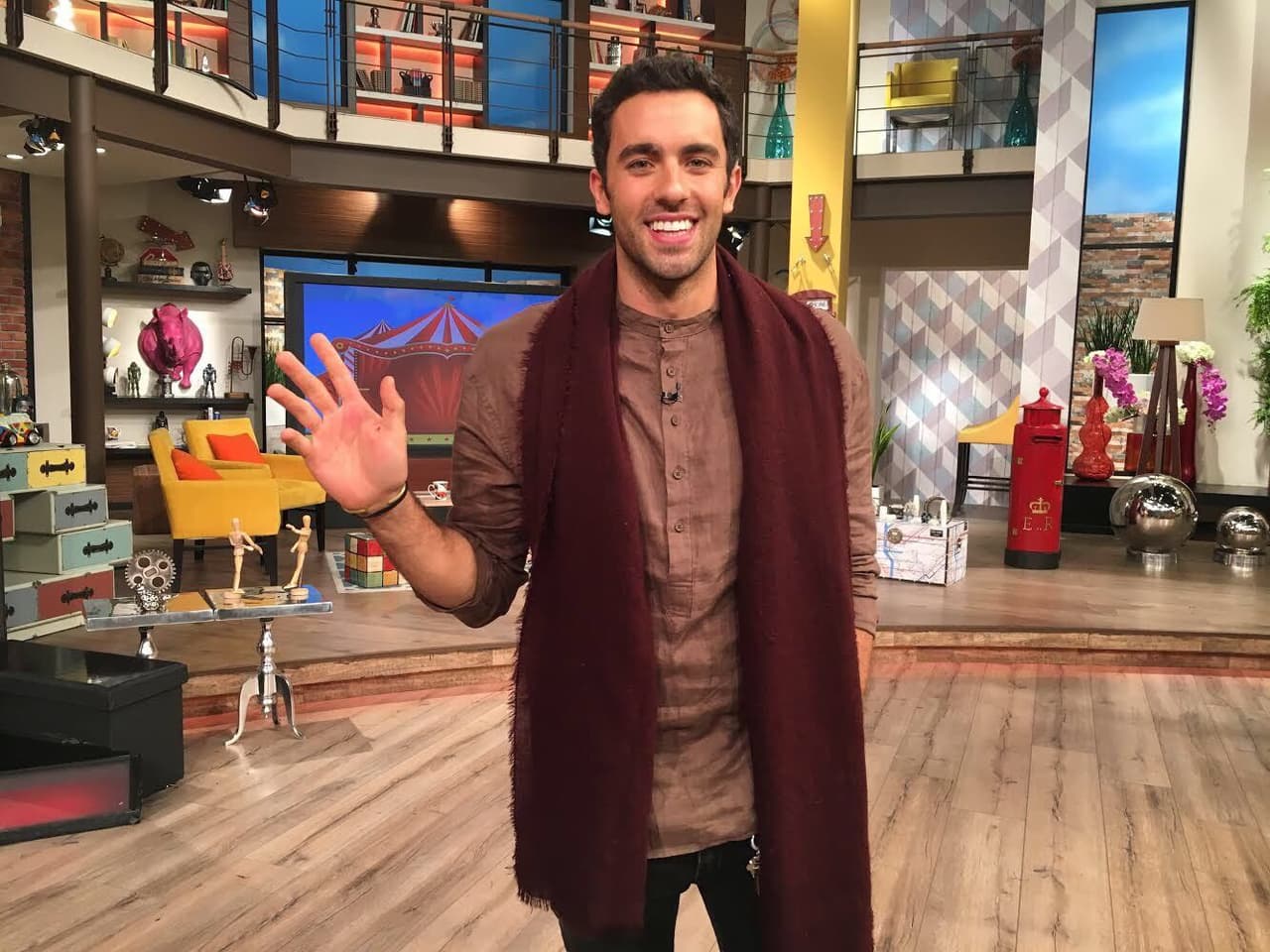 José Pablo Minor se divirtió jugando en Hoy