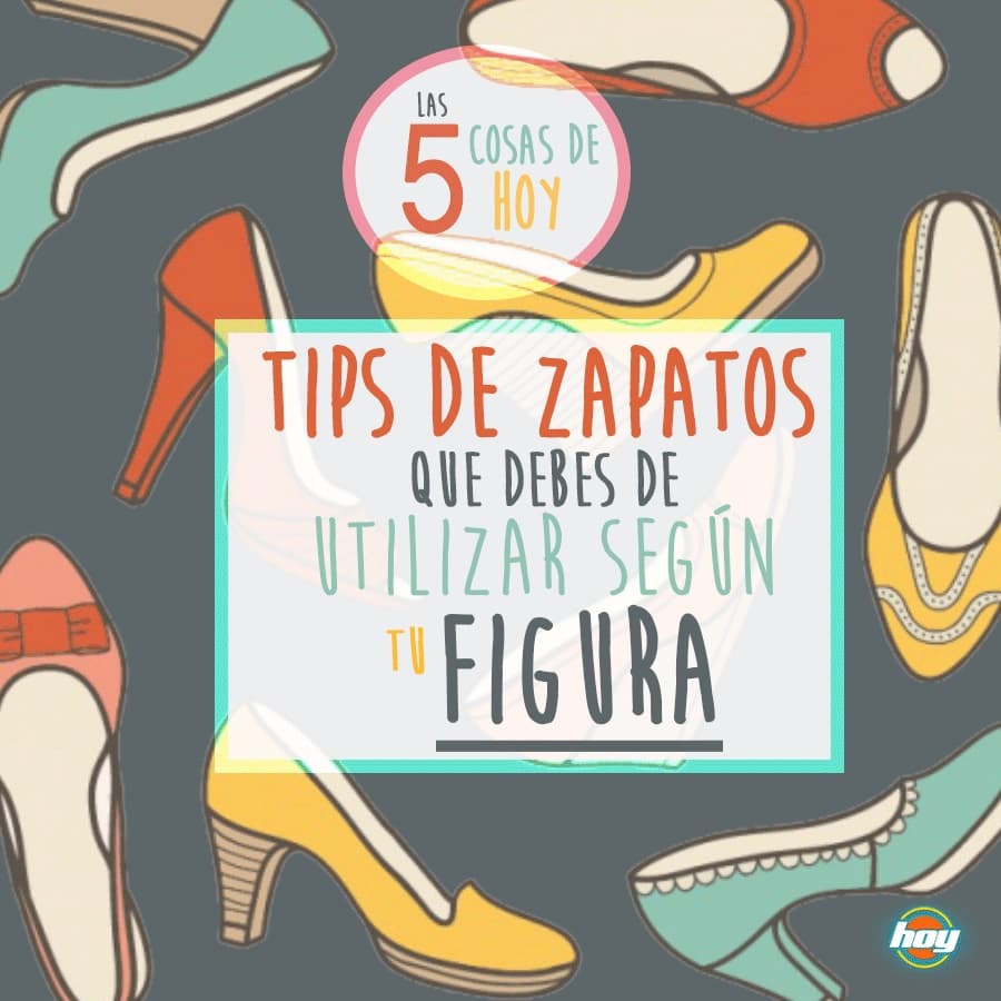 Tipos de zapatos según tu complexión