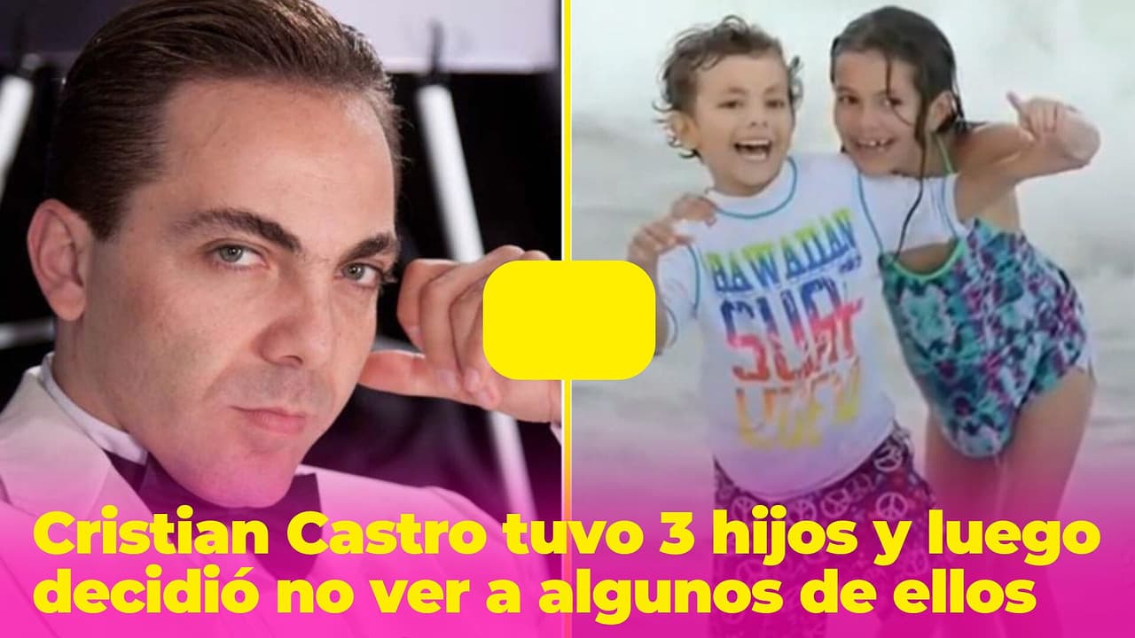 Cristian Castro tuvo 3 hijos y luego decidió no ver a algunos de ellos: la razón es de lo más extraña