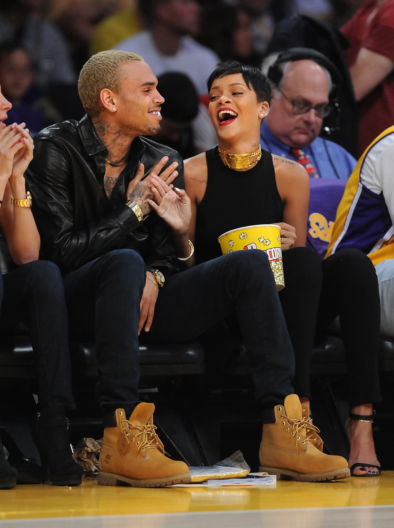 Rihanna fue golpeada por Chris Brown