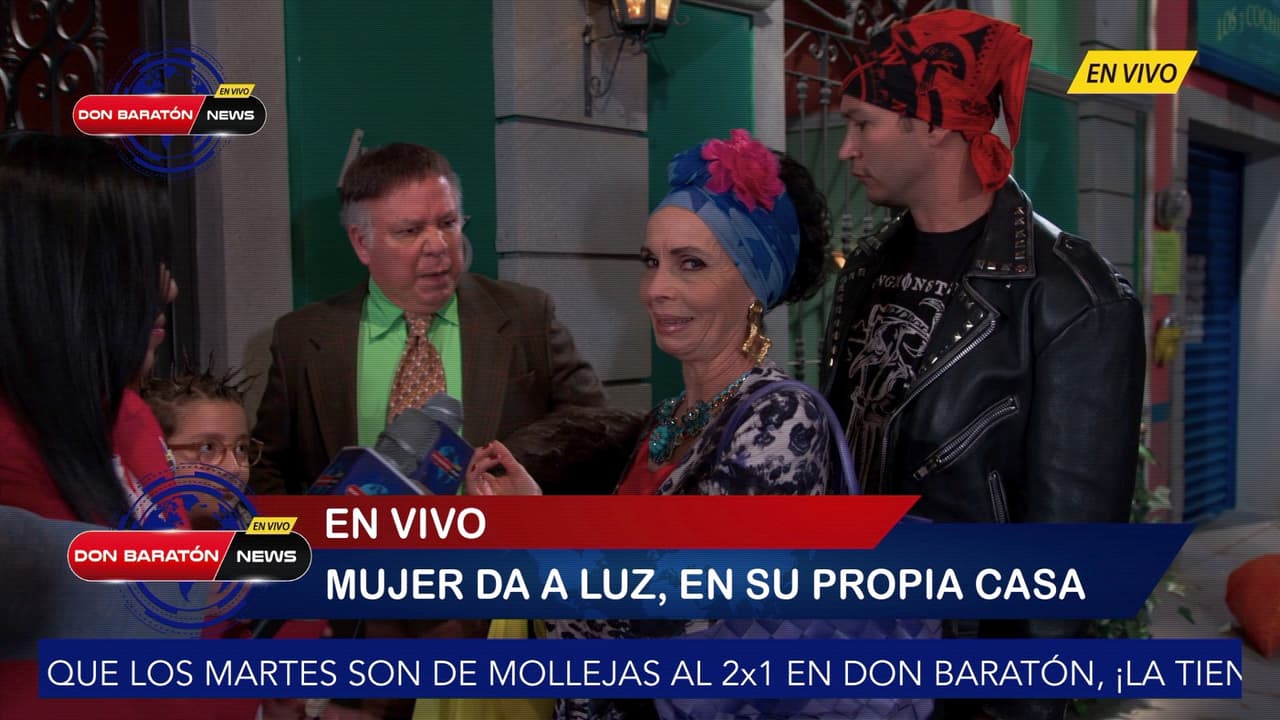 Doña Magda fue entrevistada al llegar al edificfio, pues la noticia de Silvita dando a luz en su departamento, se esprció ráqpidamente.
