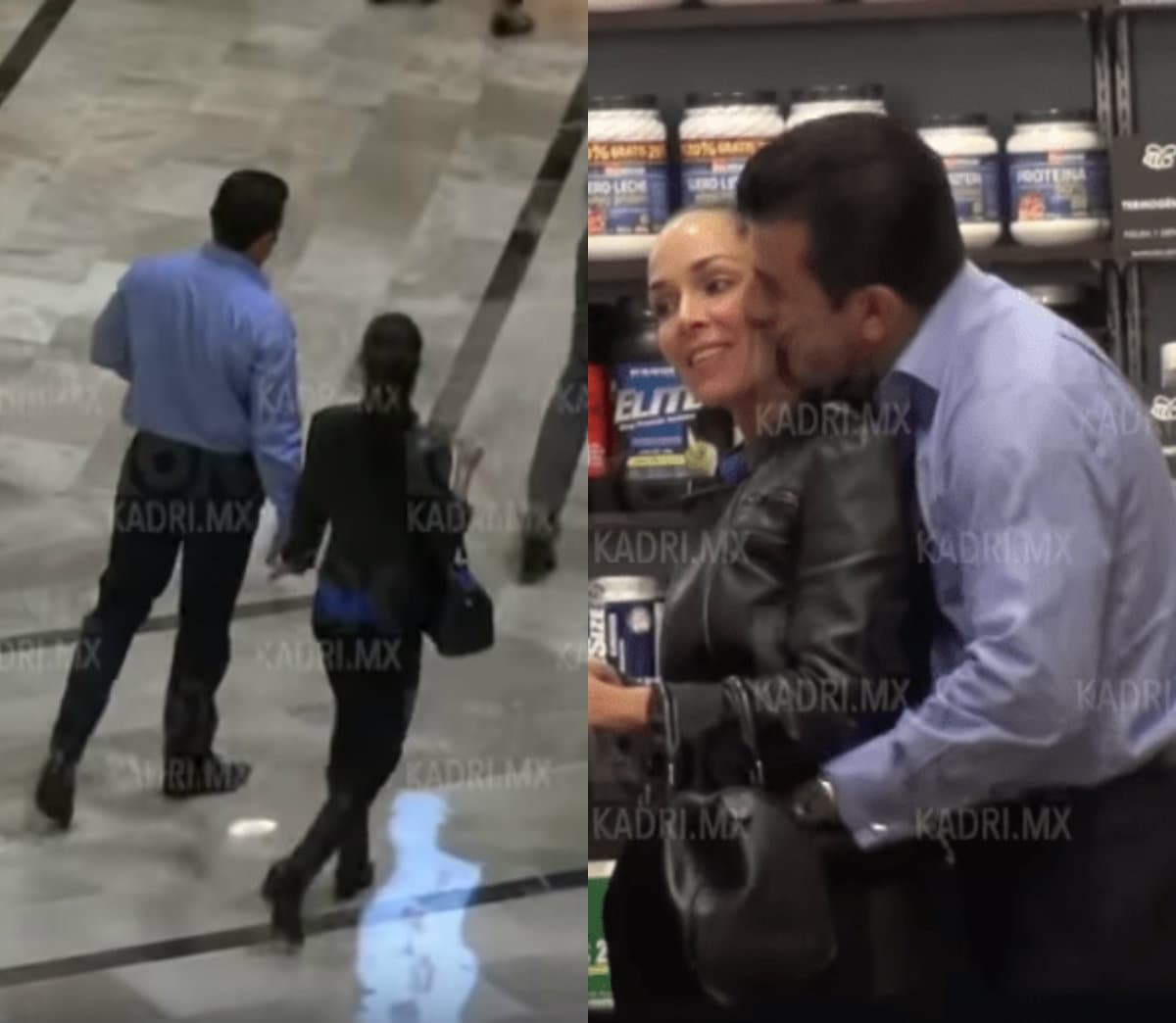 La pareja se veía muy enamorada.