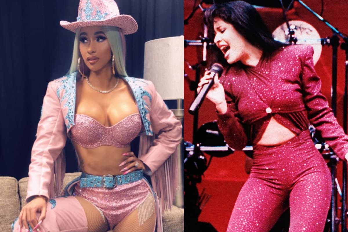 Cardi B sorprende al interpretar canción de Selena Quintanilla y Los Tucanes de Tijuana