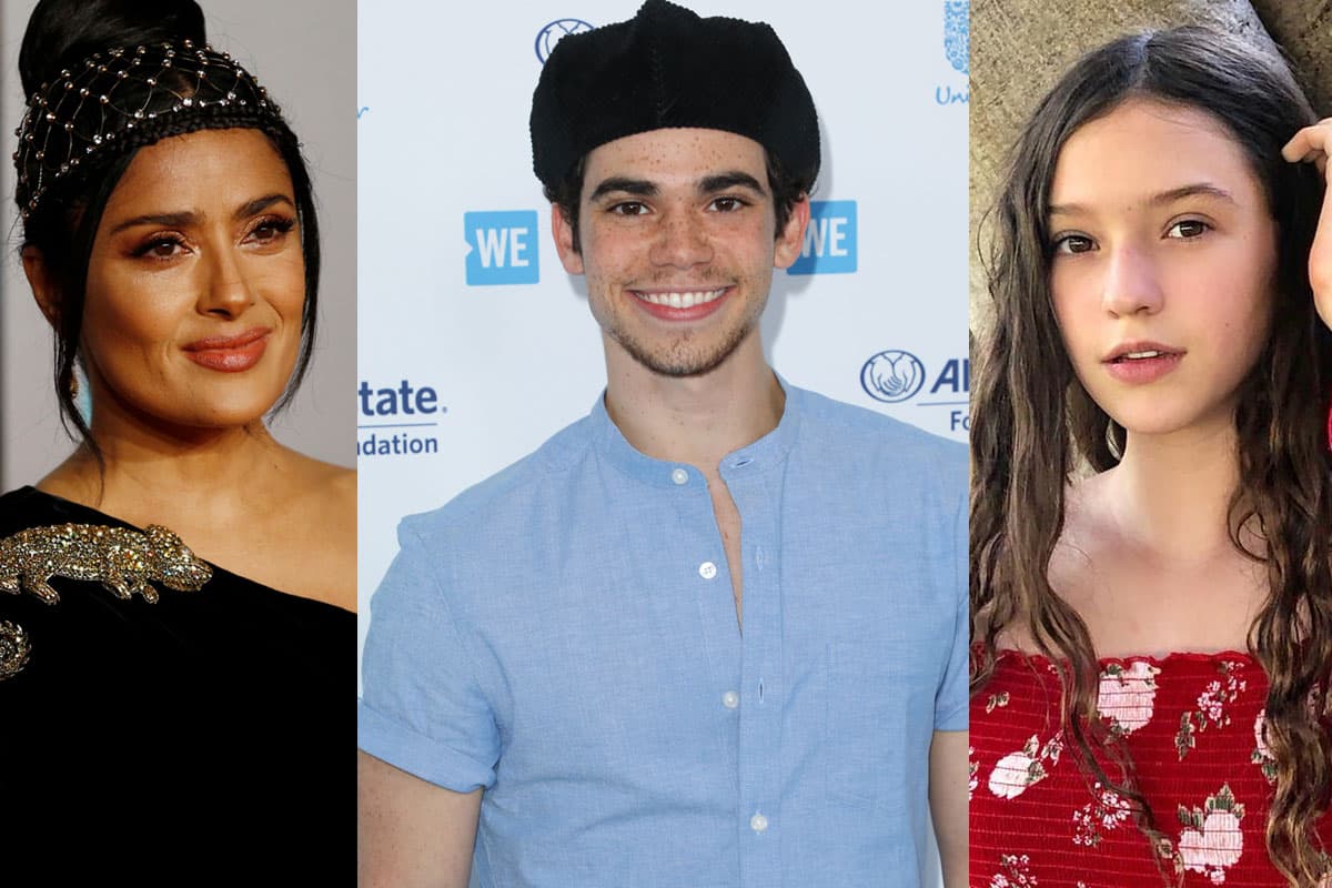 Salma Hayek, Mía Rubín y otras celebridades dedicaron emotivos mensajes a Cameron Boyce tras su muerte