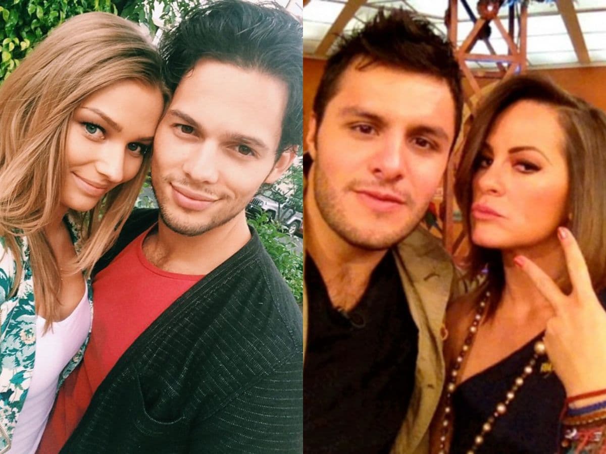 Irina Baeva con Emmanuel Palomares y otras exparejas que ahora tienen una amistad