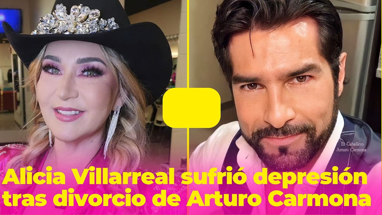El divorcio llevó a Alicia Villarreal a una profunda depresión: "Estuve con medicamentos"