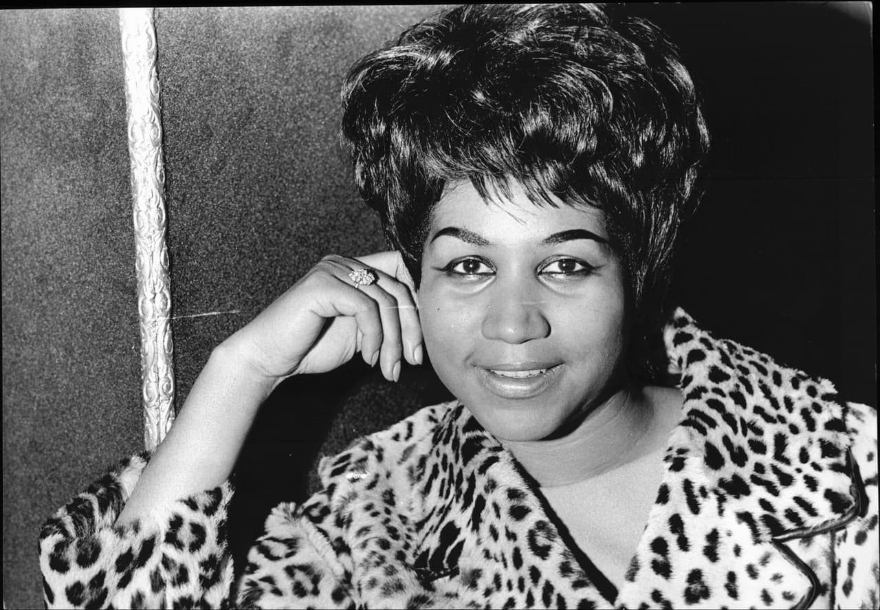 Mandatory Credit: Photo by Roger Bamber/ANL/REX/Shutterstock (1353255a) Aretha Franklin - American Soul Singer - 1968 Aretha Franklin - American Soul Singer - 1968 Photo © 2018 REX Features/Shutterstock /The Grosby Group