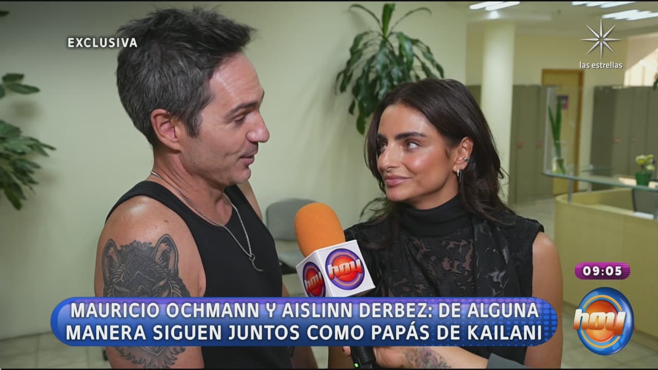 Aislinn Derbez y Mauricio Ochmann revelan la verdad en Hoy; en vivo, confiesan: “Seguimos juntos”