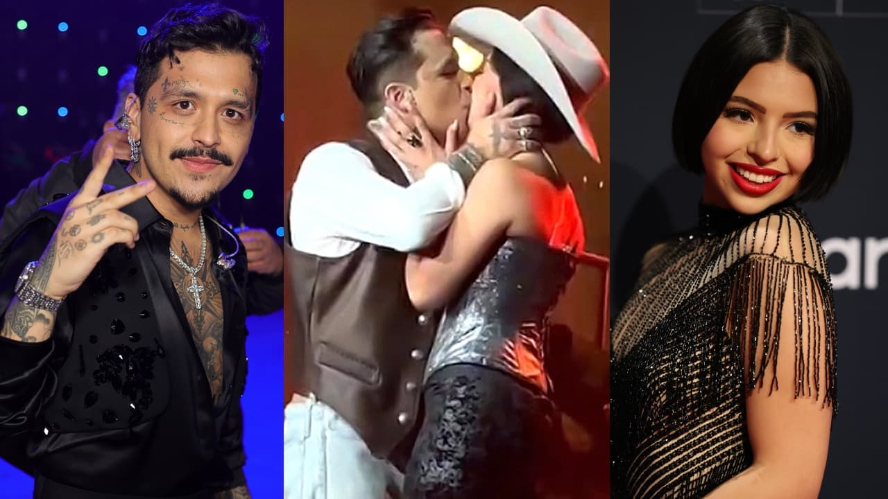 Nodal y Ángela Aguilar se casan en boda secreta: publican imágenes de la cantante vestida de novia 