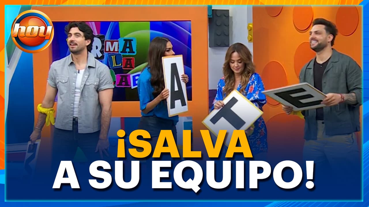 ¡Por poquito! ¡Nicola salva a su equipo de perder por una letra!
