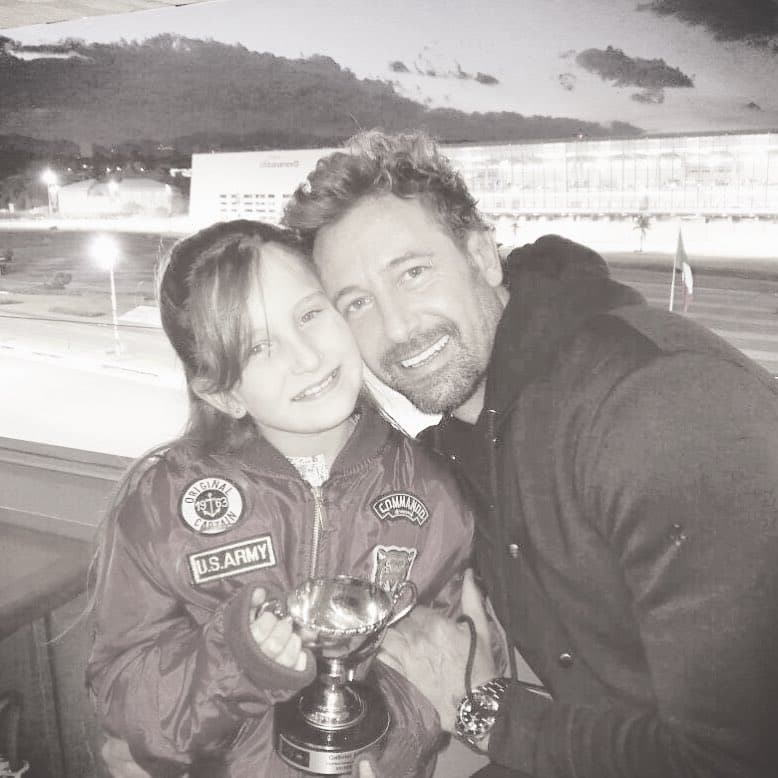 El actor Gabriel Soto comenzó los festejos del Día del padre junto a su hija Elissa