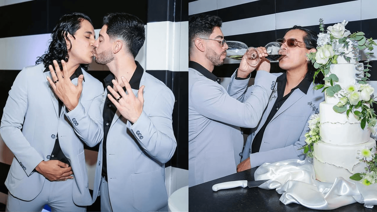 Así fue la boda de Jhonny Caz de Grupo Firme