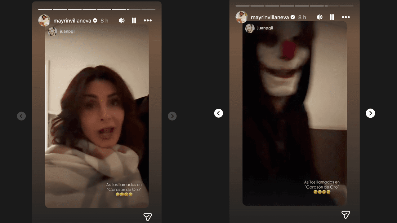 Mayrín Villanueva se ríe a carcajadas por broma a Gabriel Soto en ‘Corazón de Oro’; actor se lleva tremendo susto