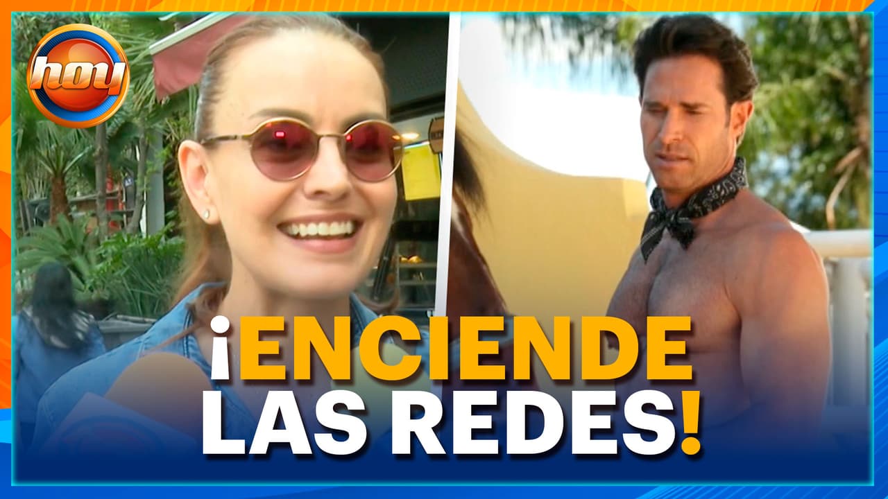 Alejandra Barros reacciona a las FOTOS VIRALES de Sebastián Rulli sin camisa