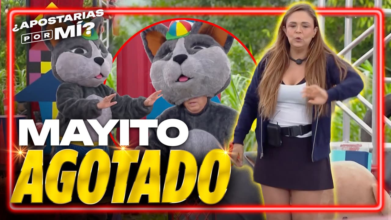 Mayito se quedó sin aire durante el Desafío de ‘El parque’