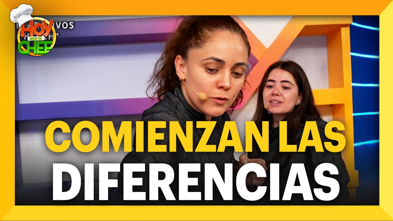 Jessica Segura y Mariana Botas chocan en los preparativos de Hoy soy el Chef