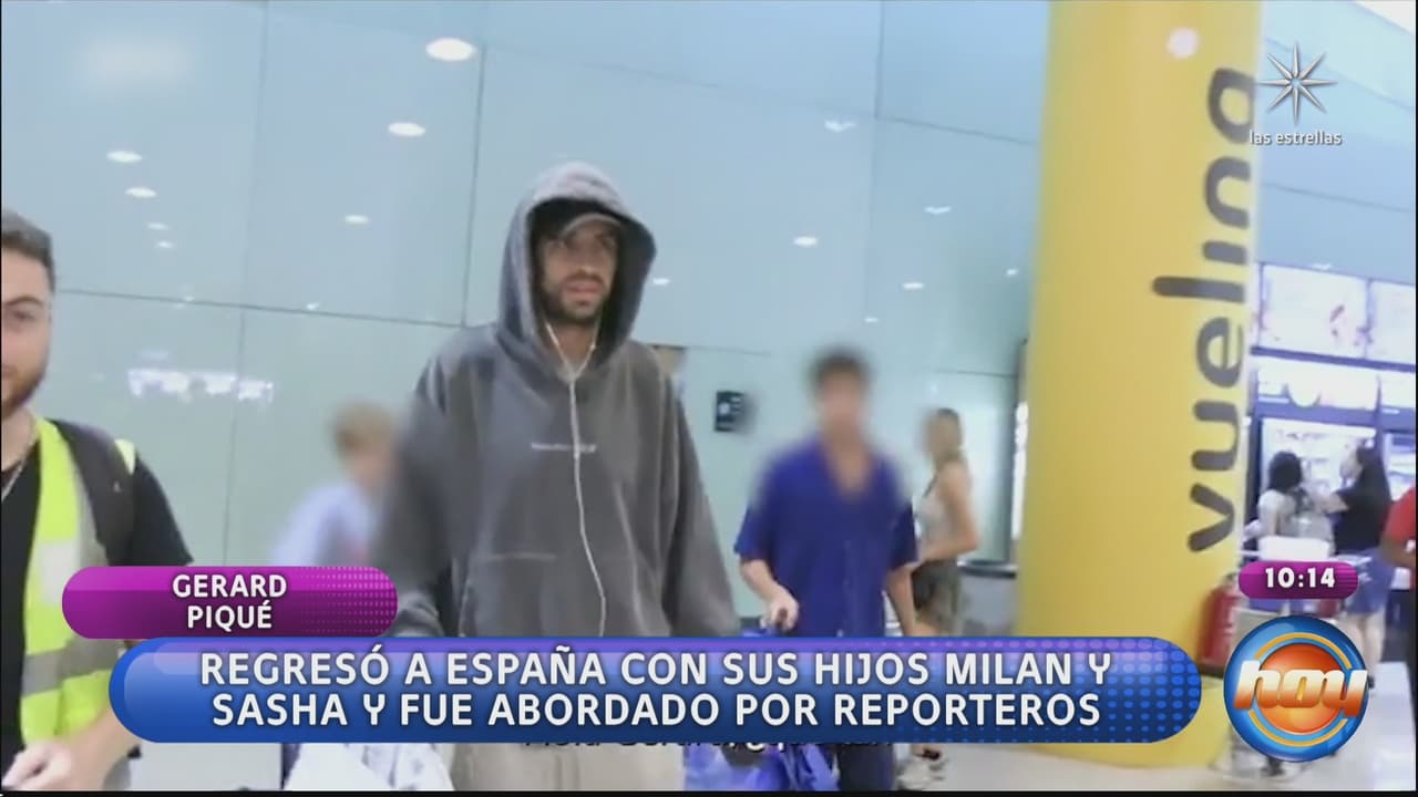 ¿Gerard Piqué, por fin, habla sobre Shakira y Clara Chía frente a sus hijos? Exfutbolista reacciona en entrevista