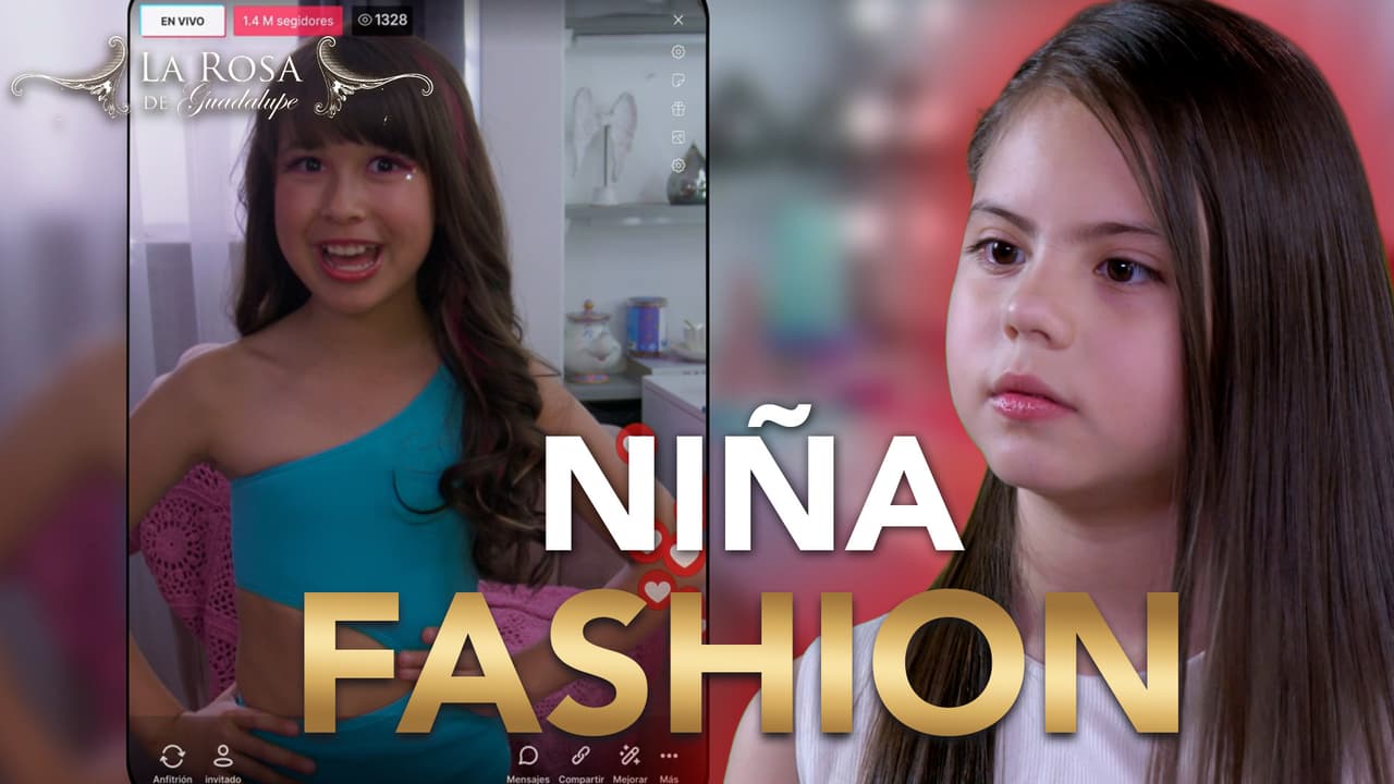 Allison es la niña más fashion del curso de verano porque se maquilla como grande