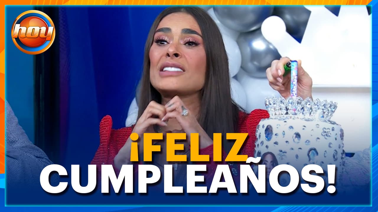Galilea Montijo CELEBRA su cumpleaños rodeada de fans y amigos