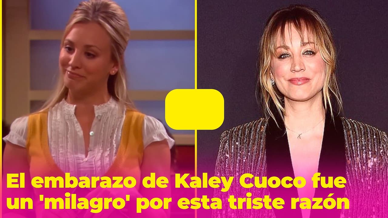 El embarazo de Kaley Cuoco fue un 'milagro': no podía ser madre por la traición de varios hombres