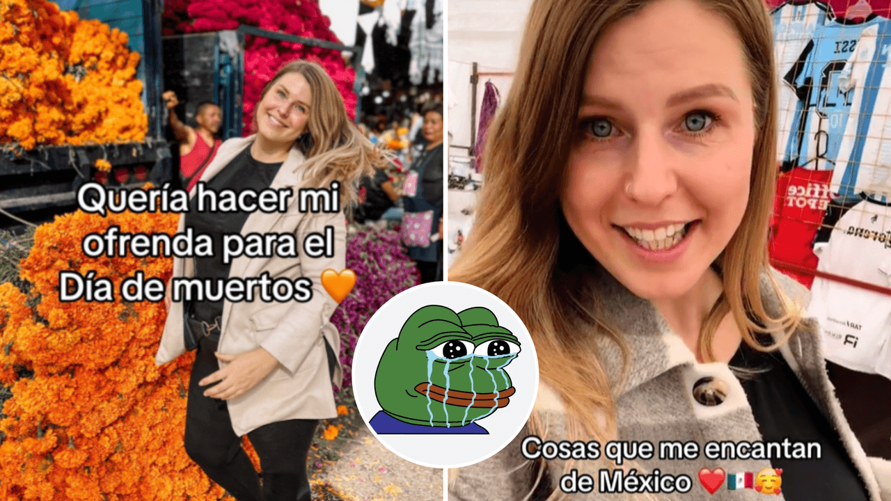 Alemana pone altar de Día de Muertos “a la mexicana” y le llueven críticas en TikTok por esta razón
