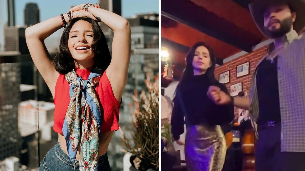 Ángela Aguilar protagoniza tremenda cumbia junto a su hermano Leonardo