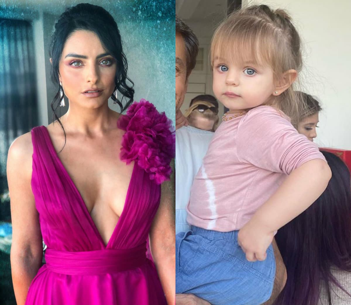 Aislinn Derbez muestra lo grande que está su hija Kailani a un día de que cumpla dos años