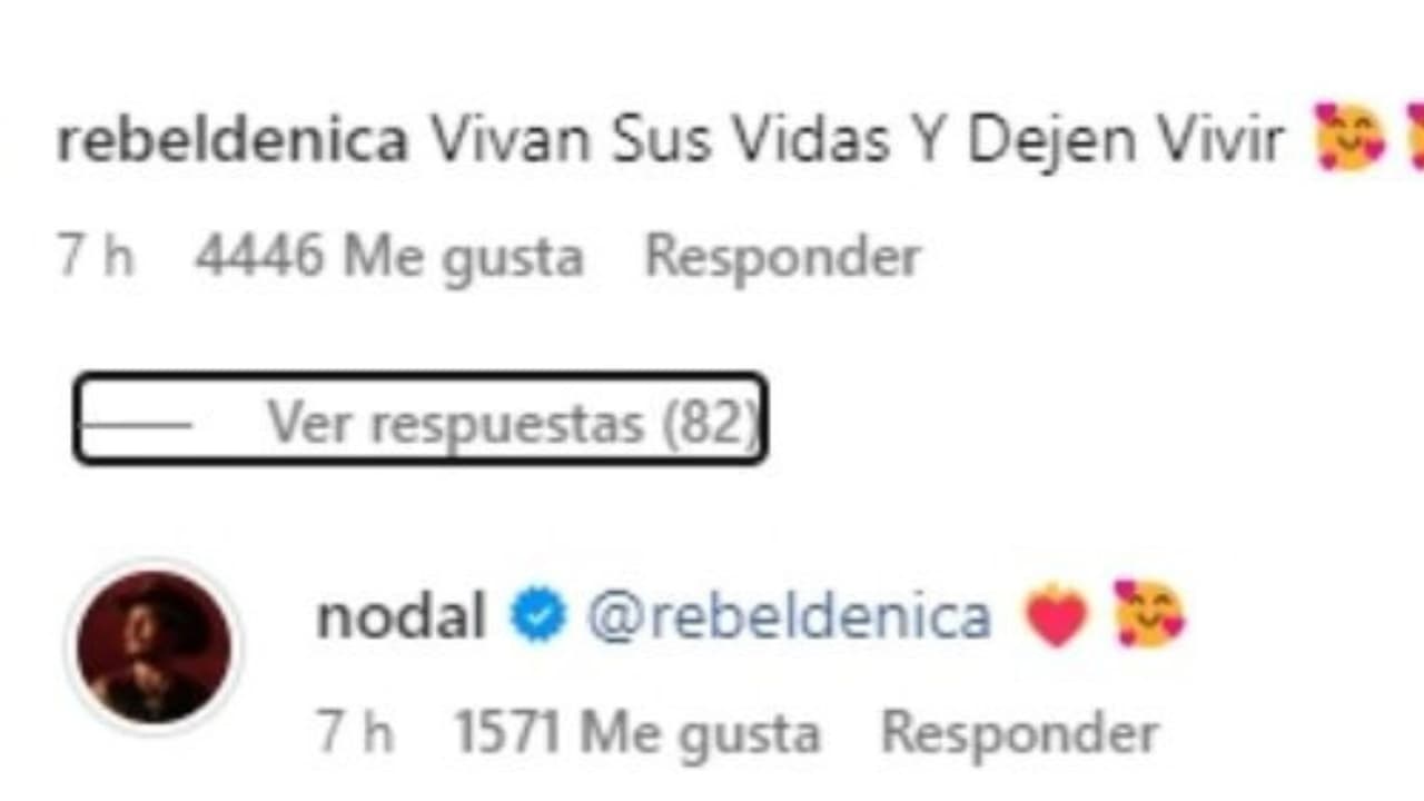 Nodal habría reaccionado a las palabras de Cazzu.