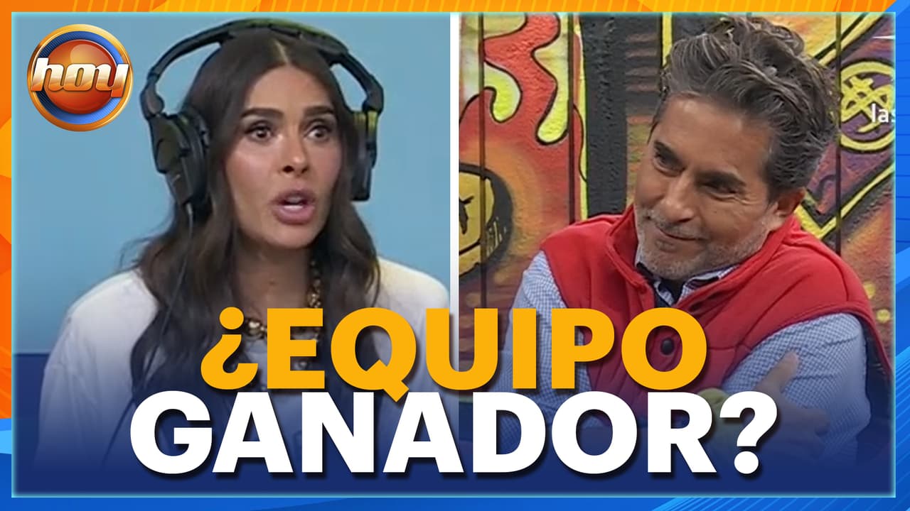 Galilea Montijo y Raúl Araiza hace un gran equipo en el juego 'Dígalo con Mímica'