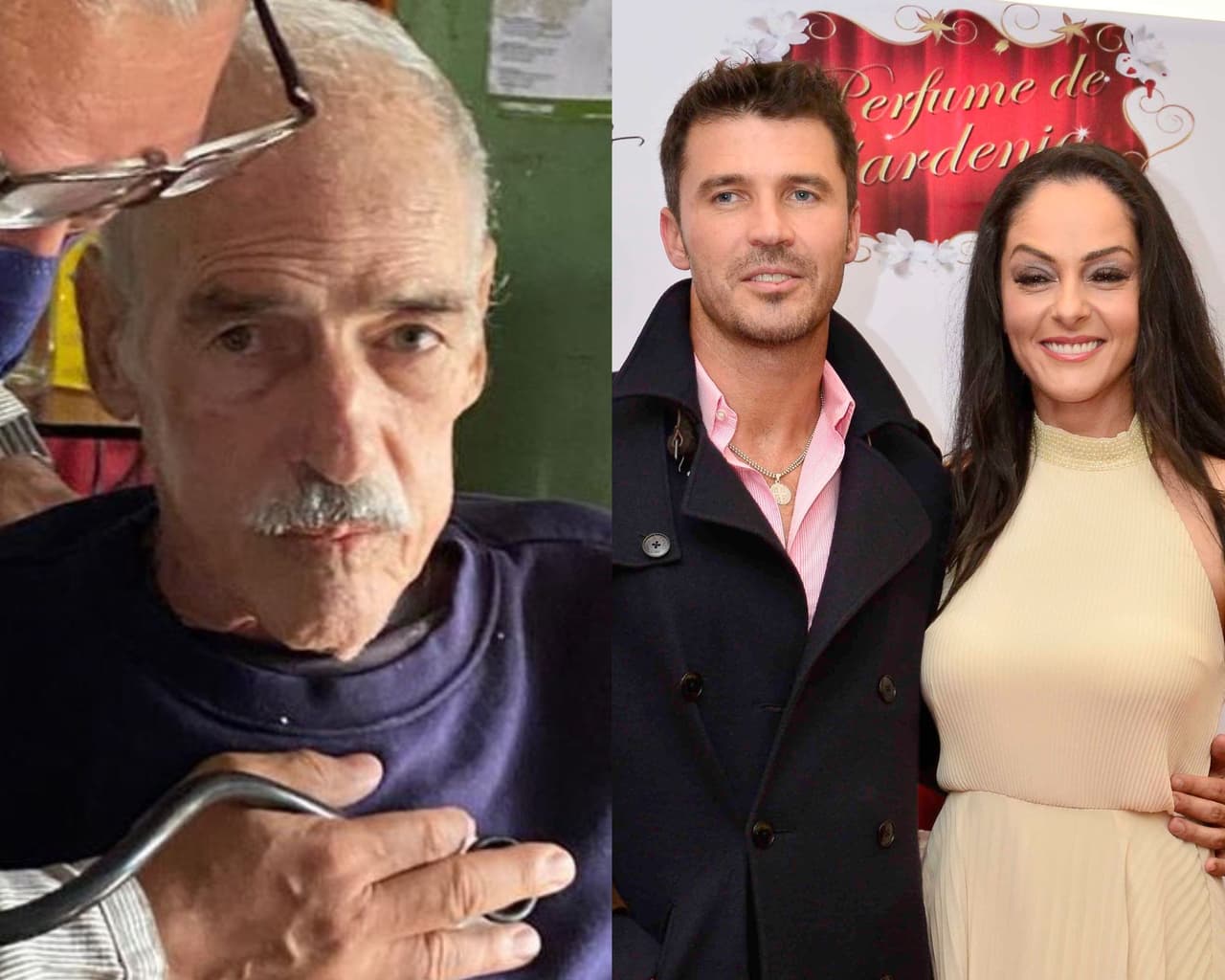 Hijo de Andrés García reacciona en llanto ante petición del actor tras fuertes problemas de salud