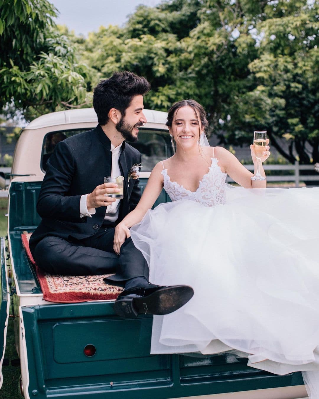 Evaluna celebra el primer aniversario de su matrimonio con Camilo: “Soy la más afortunada”