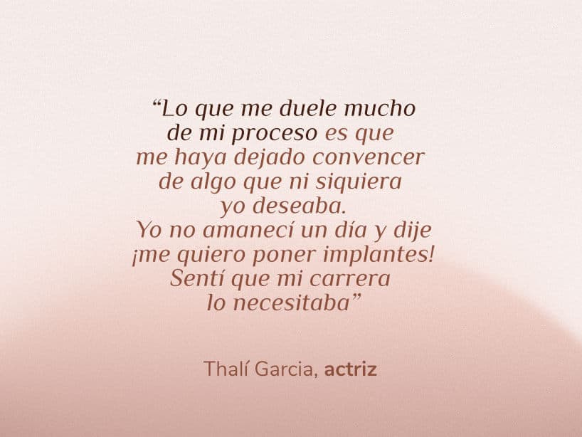 Thalí Garcia, actriz