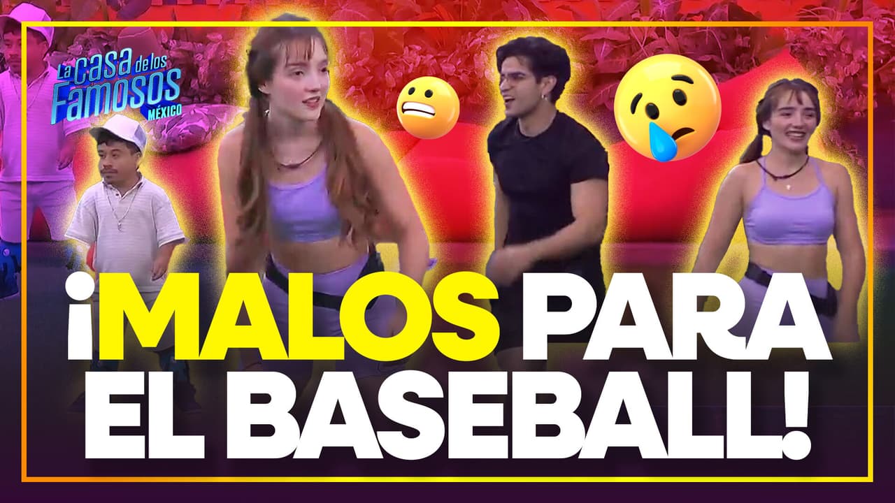 ¡Elaine y Aarón no dan una en el partido de baseball y frustran a Abelito!