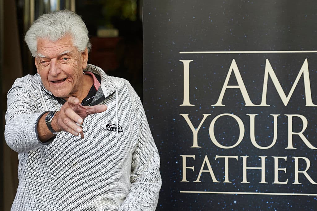 David Prowse interpretó a 'Darth Vader' en la trilogía original de Star Wars.
