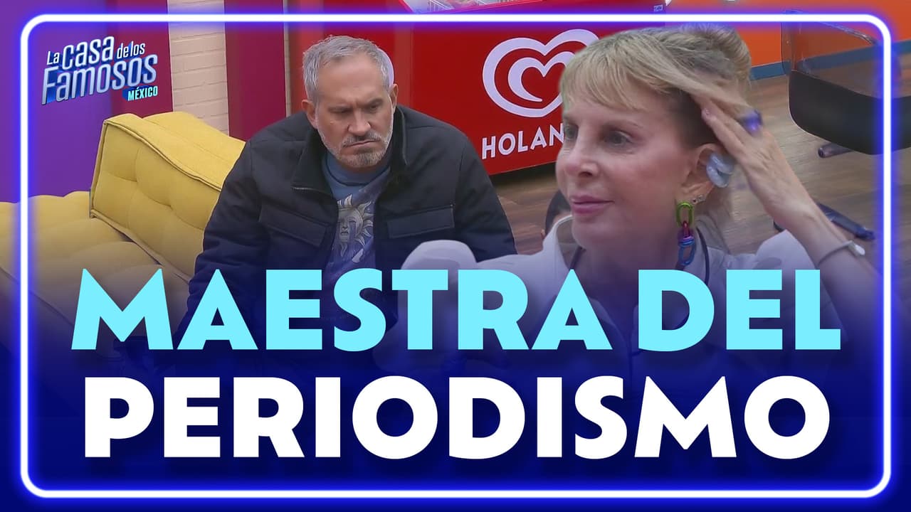 Shanik Berman les dio clases de como manejar a la prensa | La Casa de los Famosos México